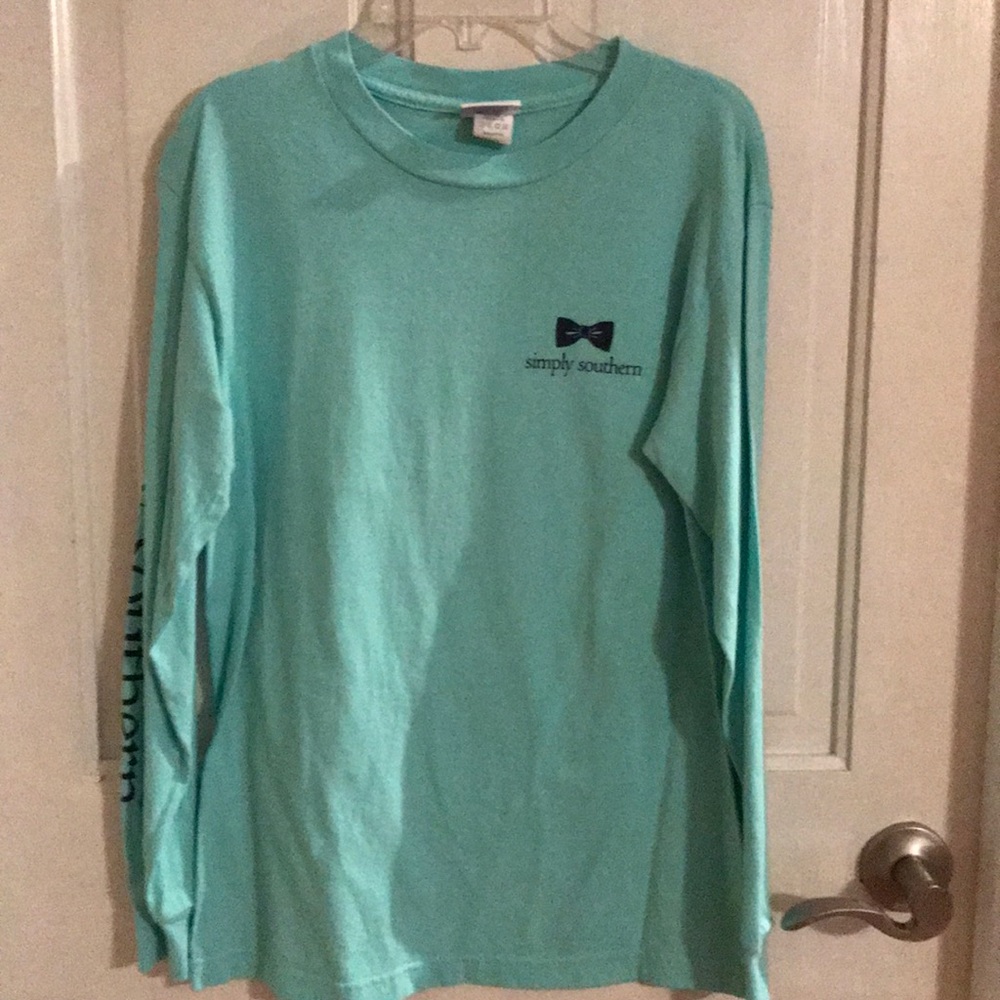 Simply Southern Long Sleeve Postage Stamp Tee